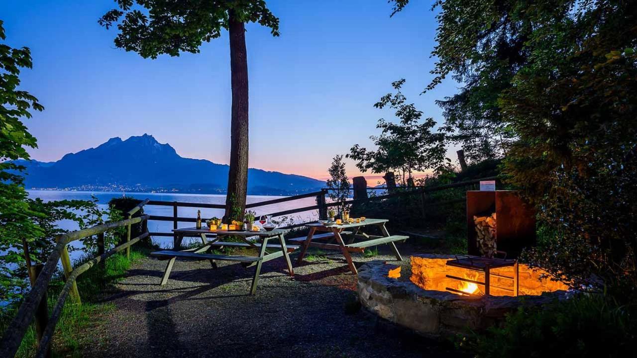 Campus Hotel Hertenstein Weggis Eksteriør billede