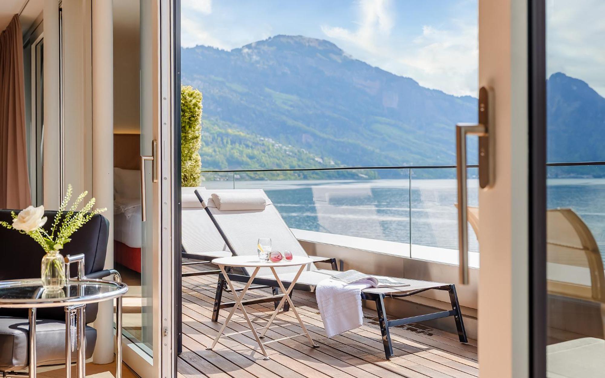 Campus Hotel Hertenstein Weggis Eksteriør billede